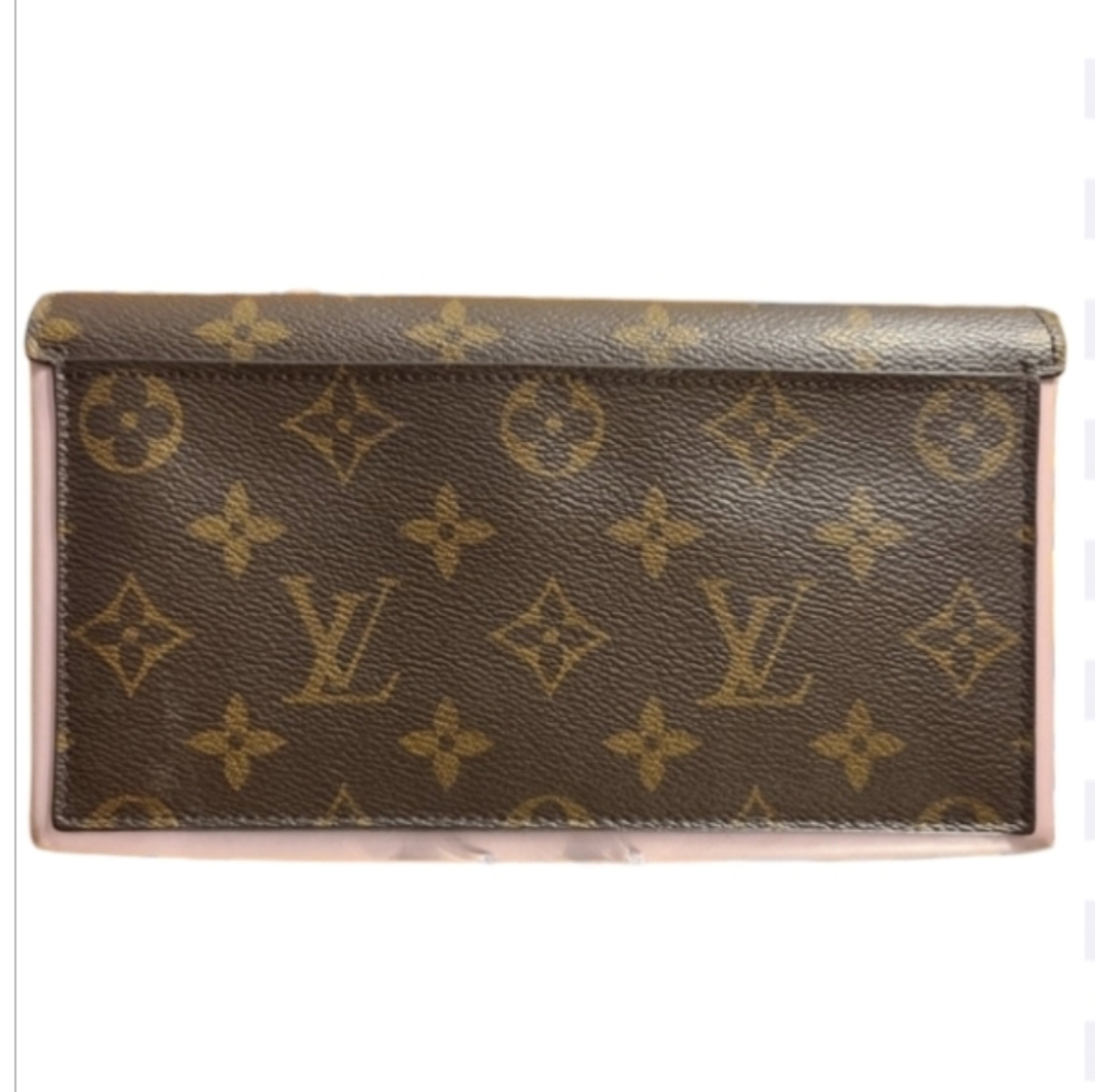Louis Vuitton Vintage RARE Rose Ballerine Flore Monogrammed Long Wallet … - Picture 3 of 16